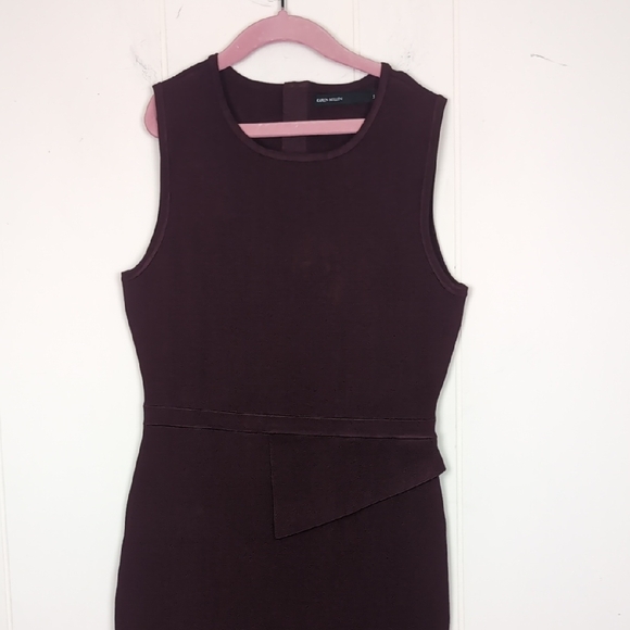 Karen Millen Red Sleeveless Sheath Midi Dress - Picture 3 of 13
